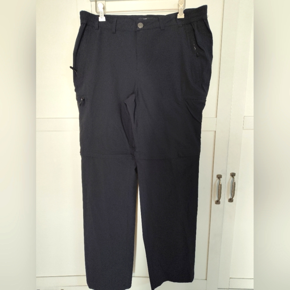 Mier Convertible Women's Black Pants Sz 14 Unworn 31.5" Inseam 35" Waist
